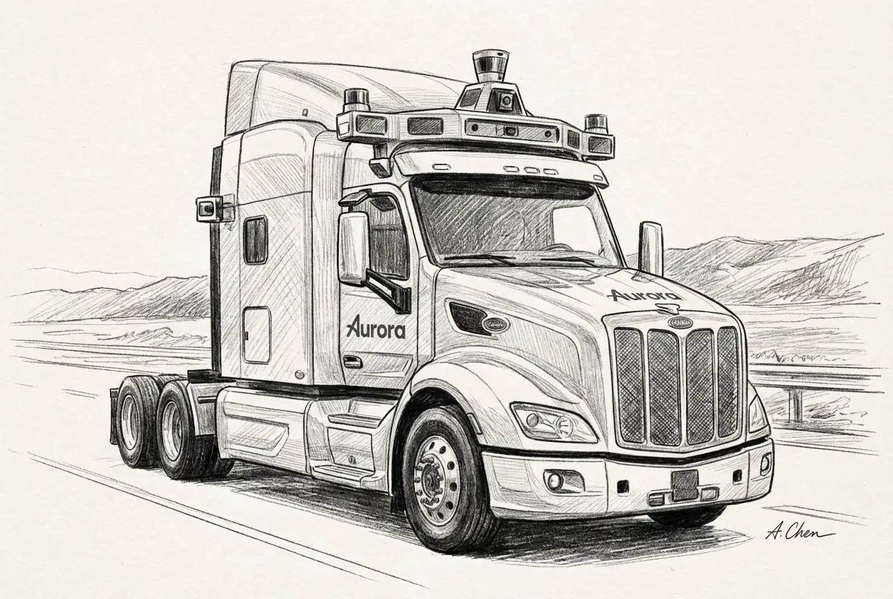 Aurora Innovation Surges 60% YTD, Positioned for 2026 Autonomous Trucking Ramp
