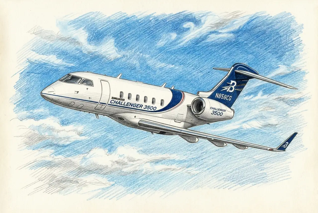 Bombardier signs 20-year AIDC deal for 500 Challenger 3500 fuselages