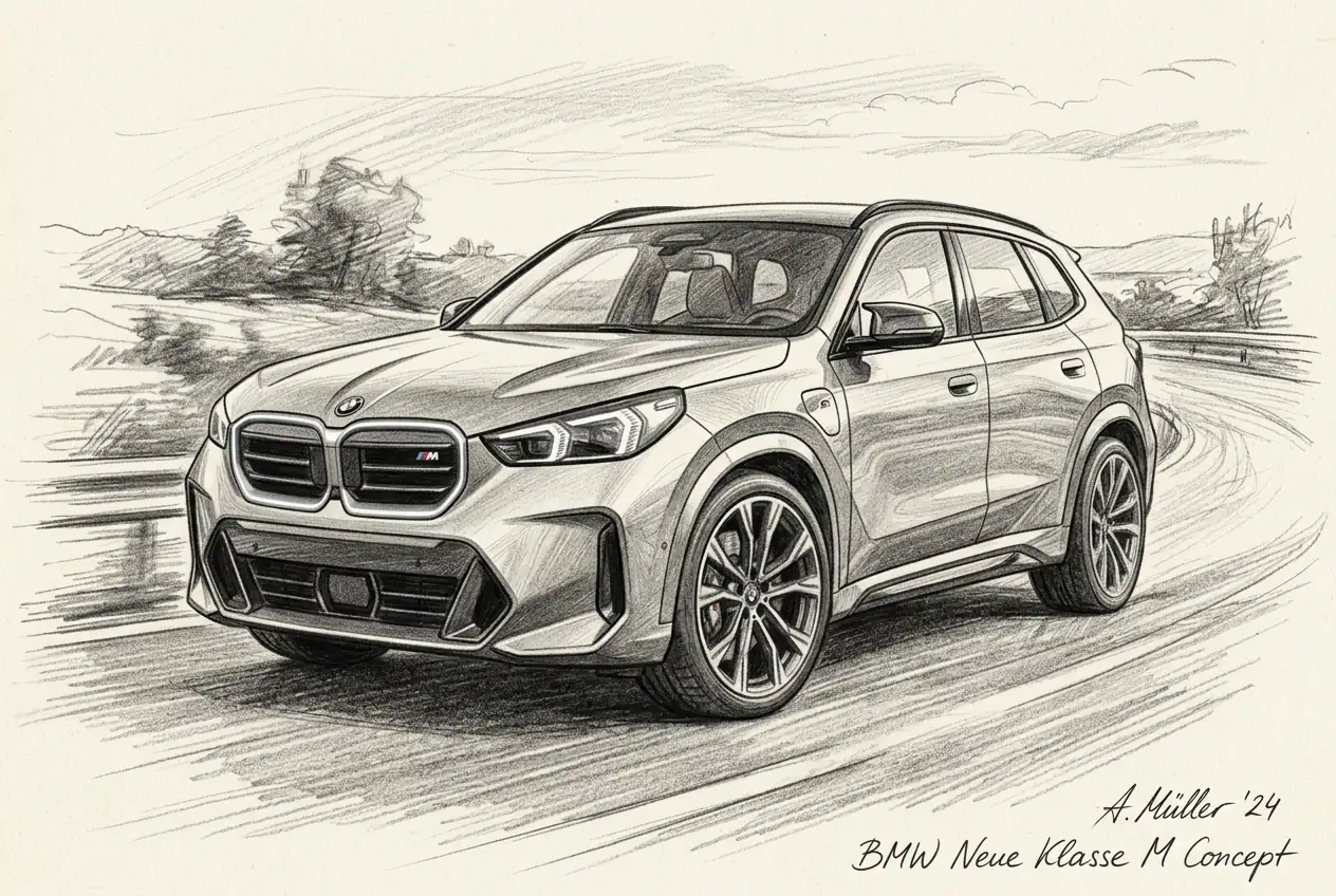 BMW Unveils All-Electric M Concept, Previewing Future Performance Lineup