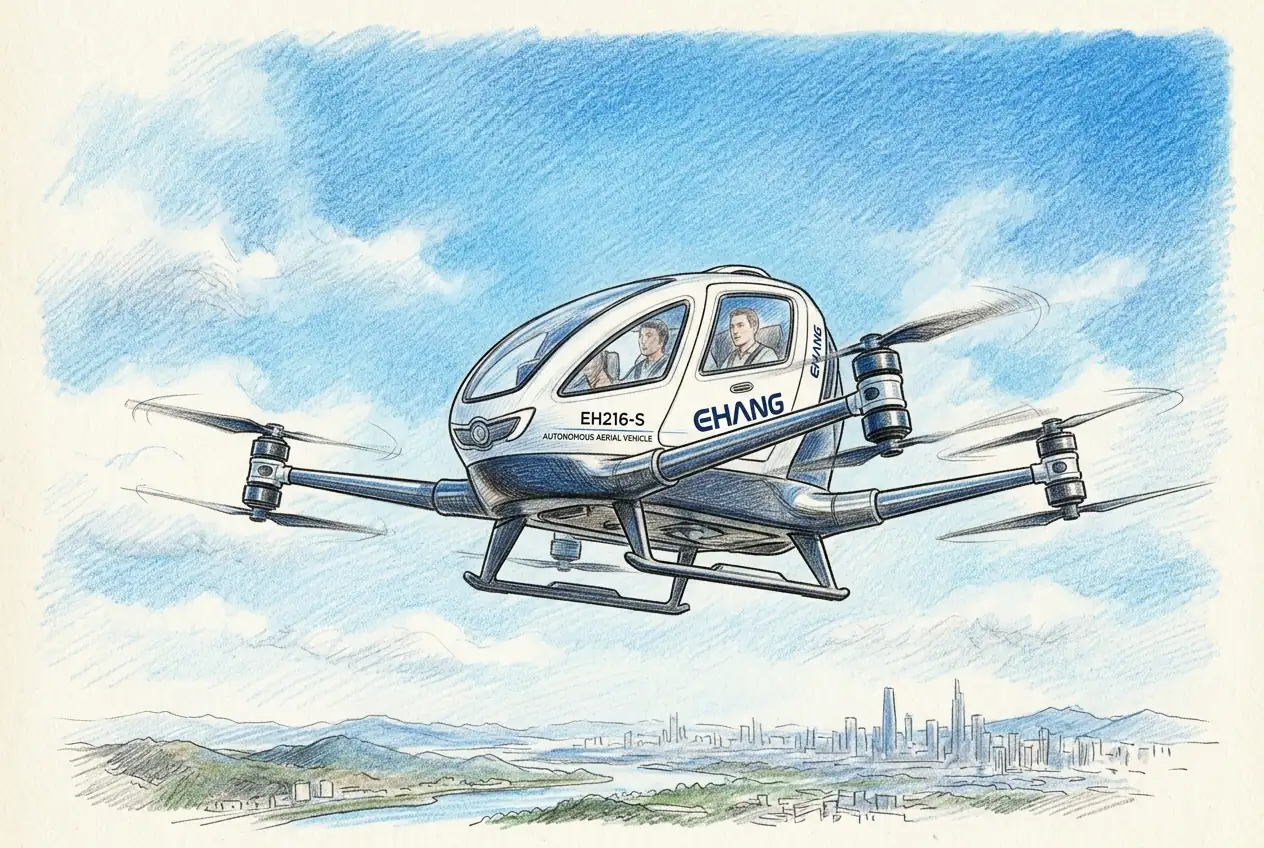 EHang joins Hong Kong flight trials, targeting Greater Bay Area expansion