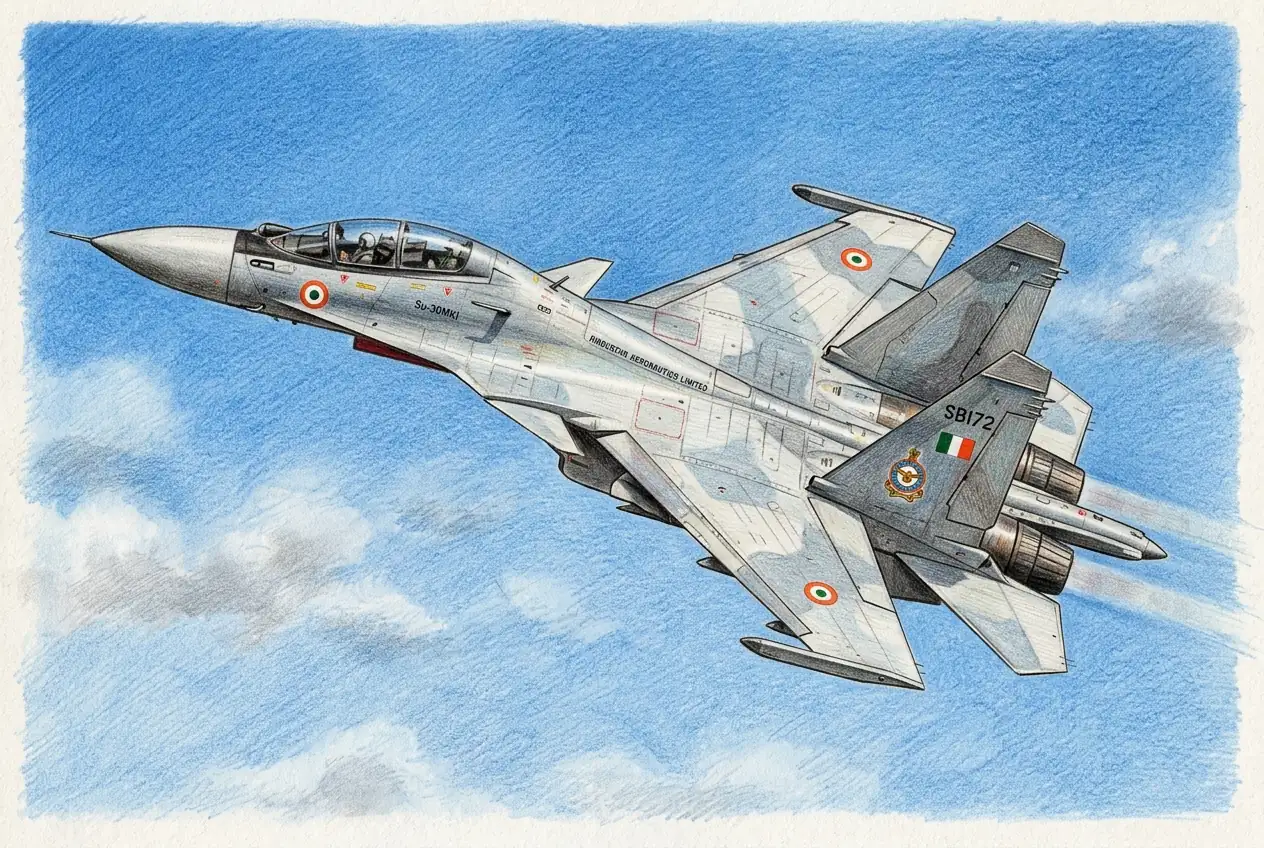 Hindustan Aeronautics restarts Su-30MKI production, targeting ₹71,000 crore in manufacturing and upgrades