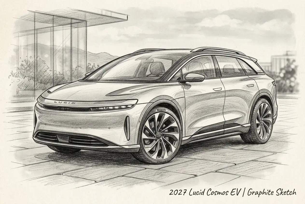 Lucid delays Cosmos EV to 2027, shares sink 8% on reset