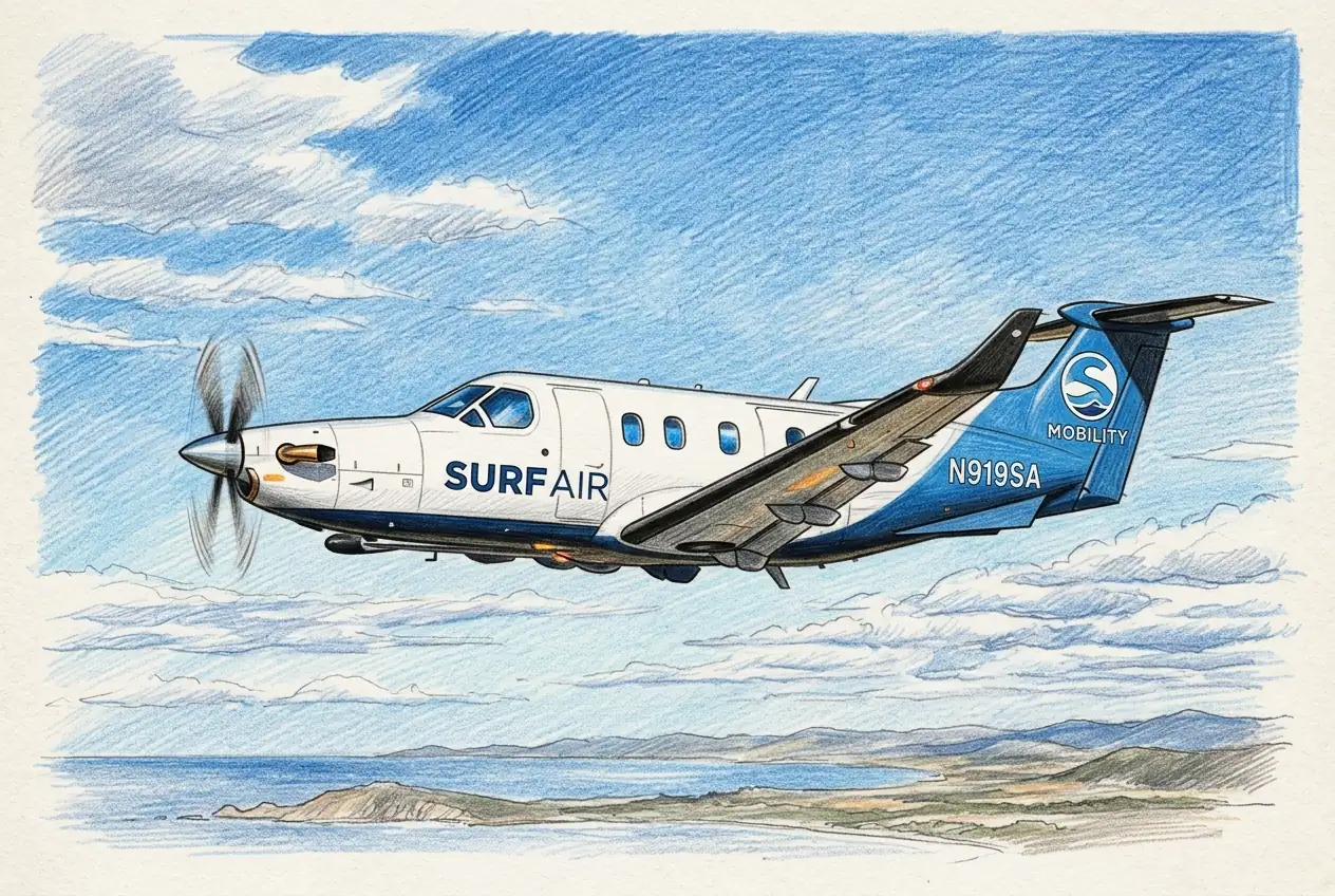 Surf Air Mobility Proposes Reverse Stock Split, Targeting NYSE Compliance