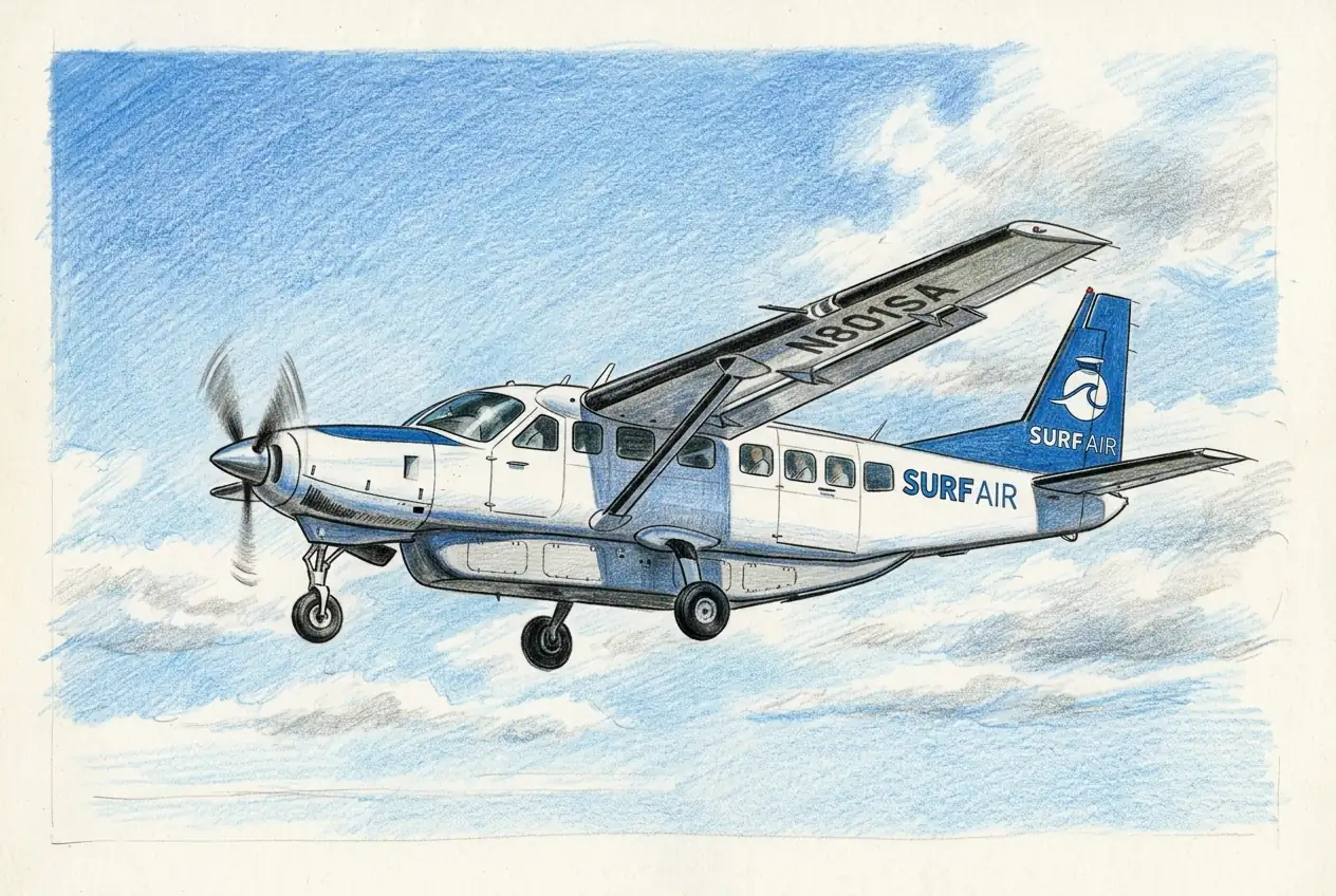 Surf Air Mobility's Palantir Stage Moment Sparks a 14% Rally — But Can a $113 Million Company Sell Software to an Entire Industry?