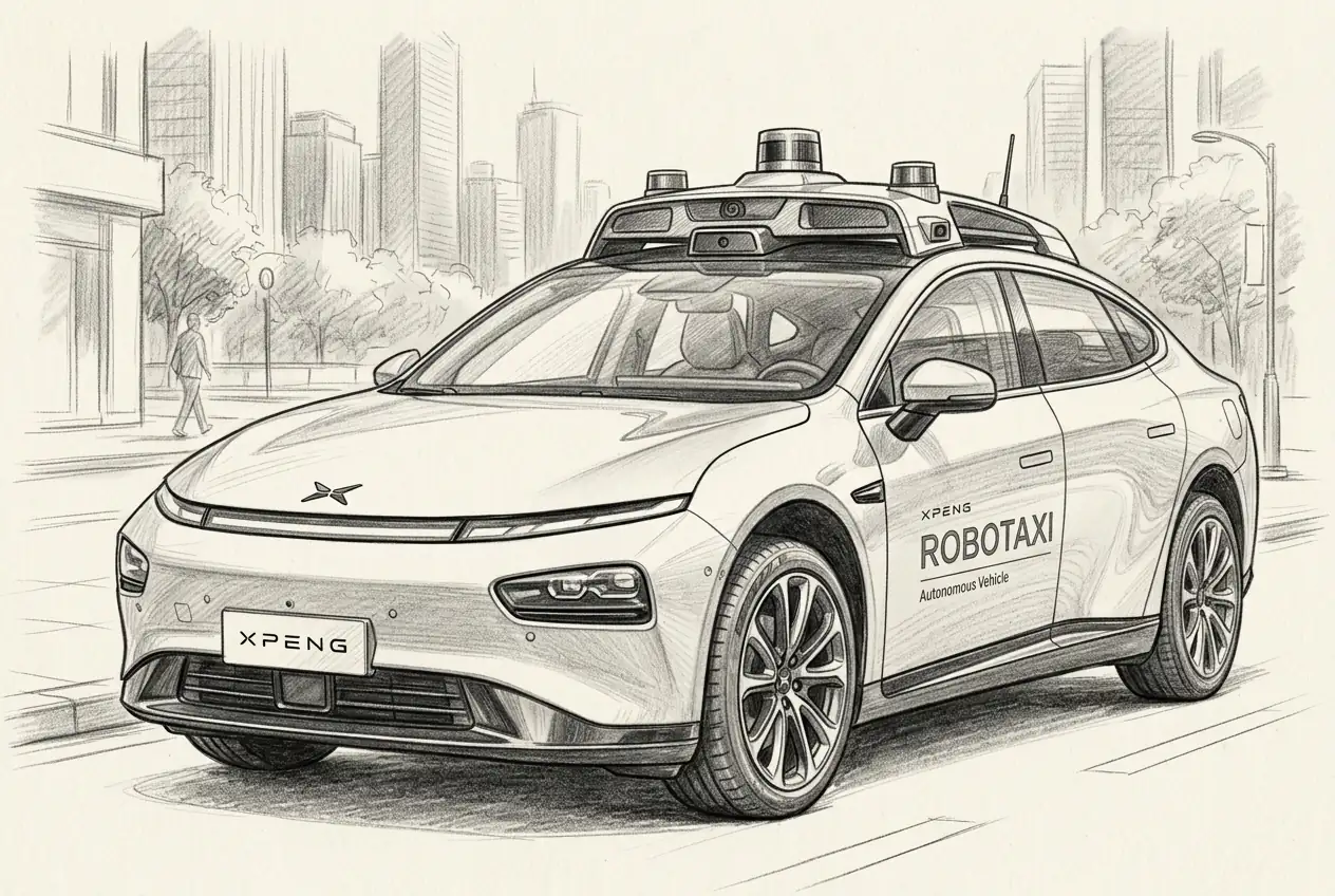 XPeng begins mass production of L4 Robotaxis, targeting driverless operations by 2027
